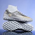thumbnail image 3 of Botas de fútbol profesionales para hombre, zapatos de entrenamiento transpirables, ultraligeros, antideslizantes, para exteriores, envío directo, novedad, 3 of 5