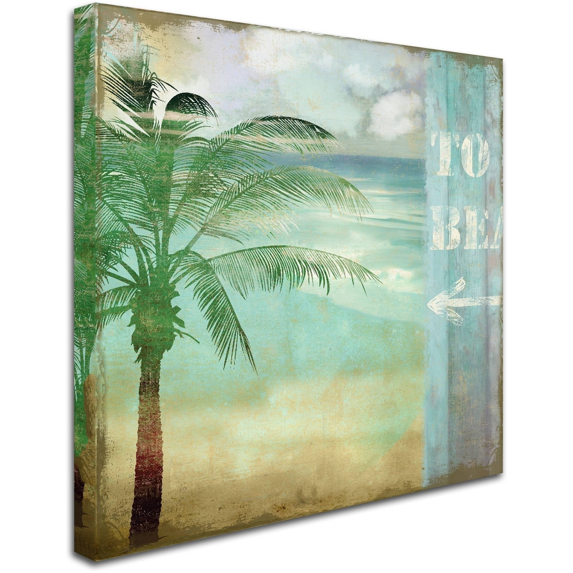 Trademark Fine Art "By the Sea III" Canvas Art by Color Bakery