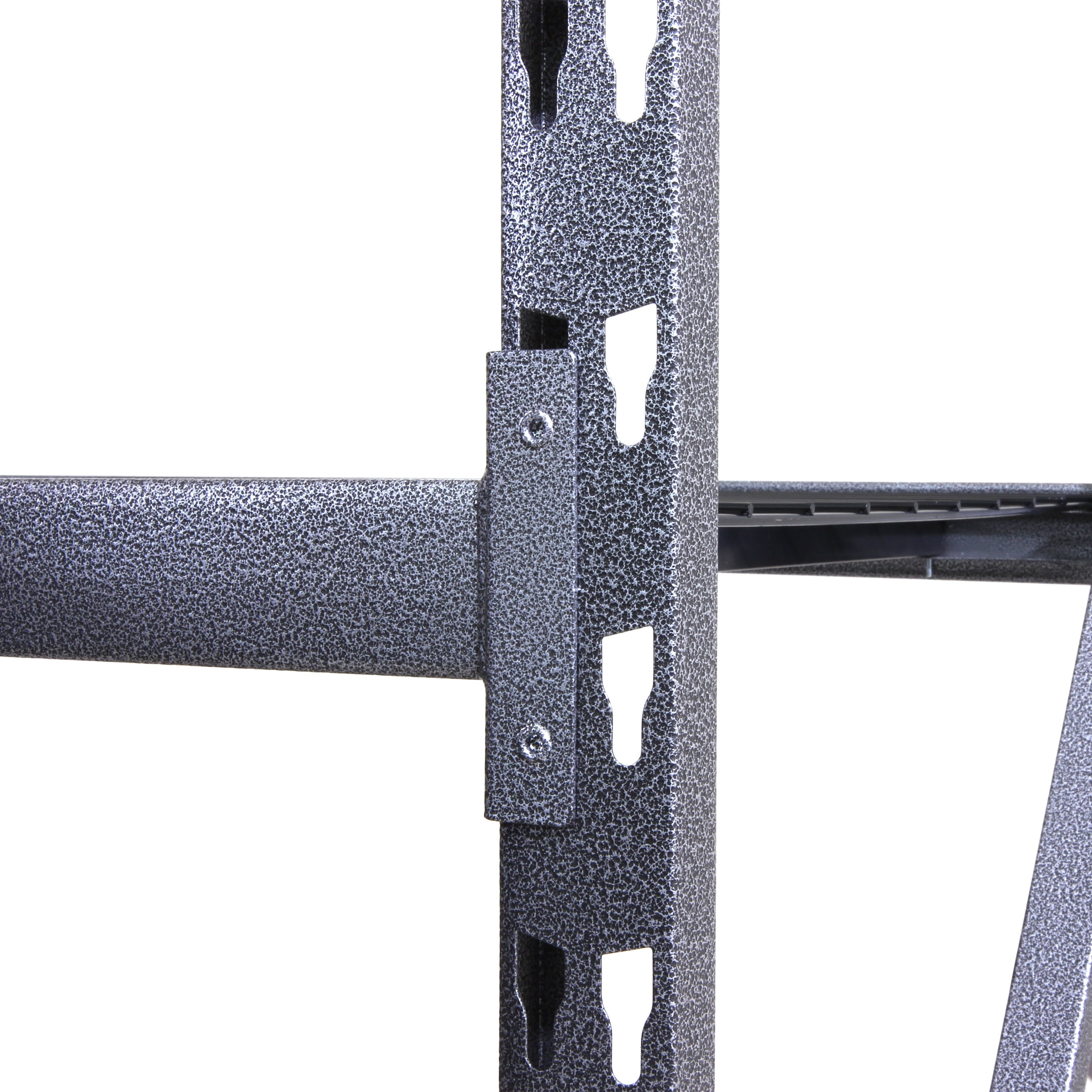 RUGGED RACK Steel 4-Tier Storage Rack 72"H x 24"D x 77"W, 1000lb Per Shelf