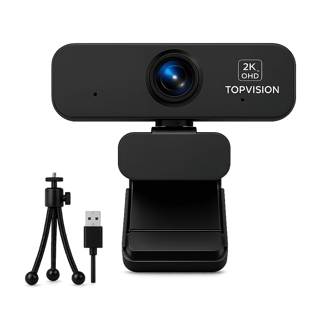 ZIQIAN 4K 8MP HD Webcam, Streaming Camera for PC and Laptop