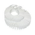 thumbnail image 4 of yotijay Ruffle Collar Comfortable Fake Collar for Role Playing Halloween Masquerade Ball Adults, 4 of 9