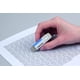 thumbnail image 2 of Tombow 57302 MONO Borrador de goma y arena, paquete de 1. Borre fácilmente las marcas de lápiz y tinta sin dañar el papel, 2 of 3