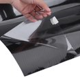 thumbnail image 2 of Etiqueta engomada del coche de Outbit - Universal Car Interior Exterior Autoadhesivo Decoración Pegatinas Film Wraps Fibra de carbono Negro Impermeable(30cm*152cm), 2 of 5