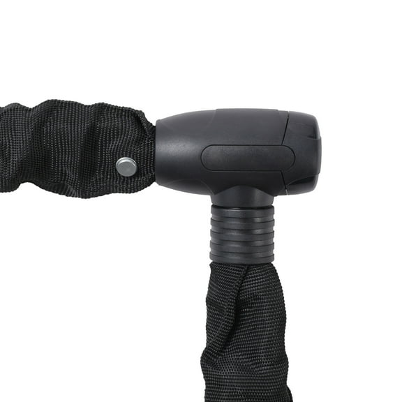 KFFKFF Chain Lock for Bikes, 5.91 Ft with Combination and 4 Keys, Durable Anti-Theft Security for Bicycles, Motorcycles, Scooters, and Gates, 10mm