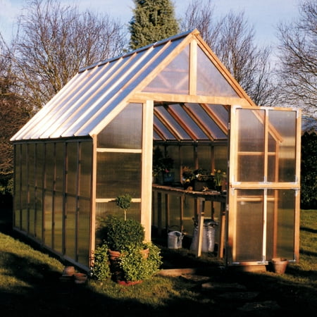 Sunshine Mt. Rainier 8 x 16 Foot Greenhouse Kit