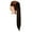 dark brown, variant on SAYFUT 20" Hairpiece Ponytail Extension Clip in Wrap around Long Straight Ombre Ponytail Hair Extensions Hairpieces, Sandy blonde mix bleach blonde