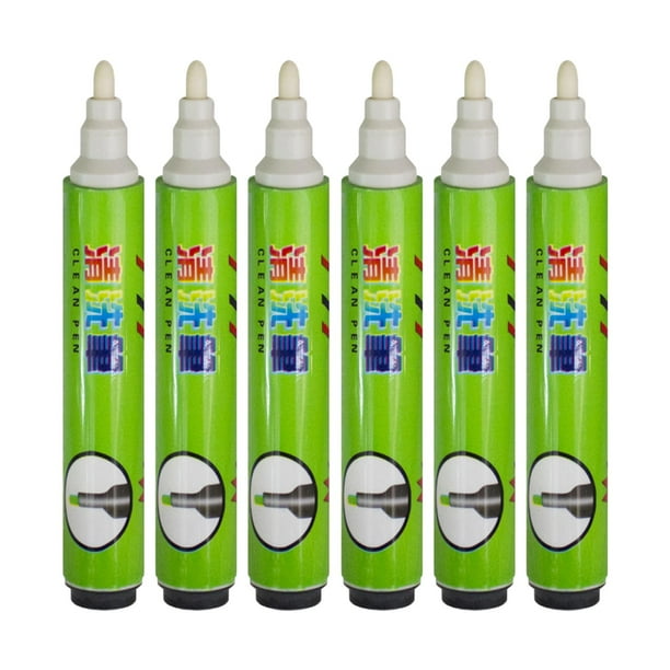 Rotulador de limpieza de entresuela Premium, 5 uds., de mercurio, pintura de línea plateada