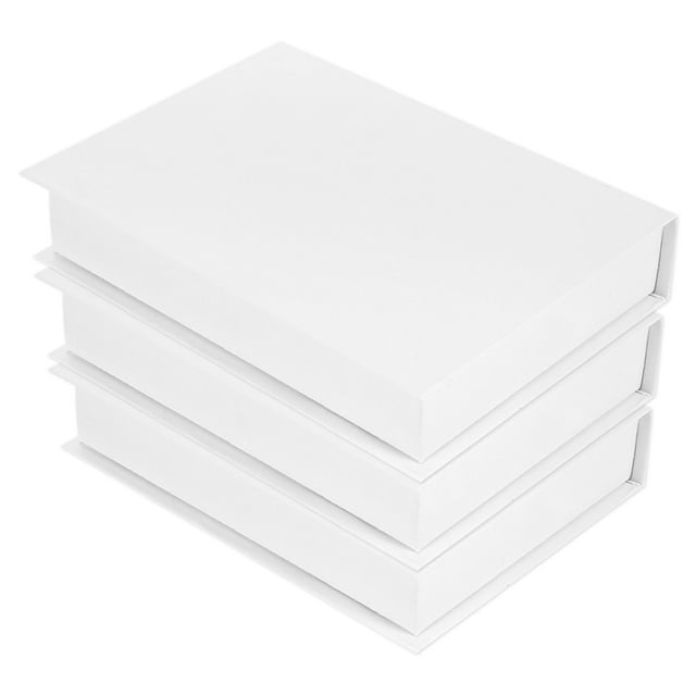 3 libros de imitación para decoración estética de habitaciones, estanterías de oficina, bibliotecas, libros decorativos para mesas de centro (medianos)