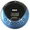 RCA Personal Music CD Player with FM Radio and Skip Protection, RP3013, Blue/Black (Open Box - Like New)