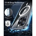 thumbnail image 2 of ESR Magnetic Phone Case Compatible with iPhone 16 Pro, Camera Control, Shockproof Military-Grade Protection, Clear, 2 of 9