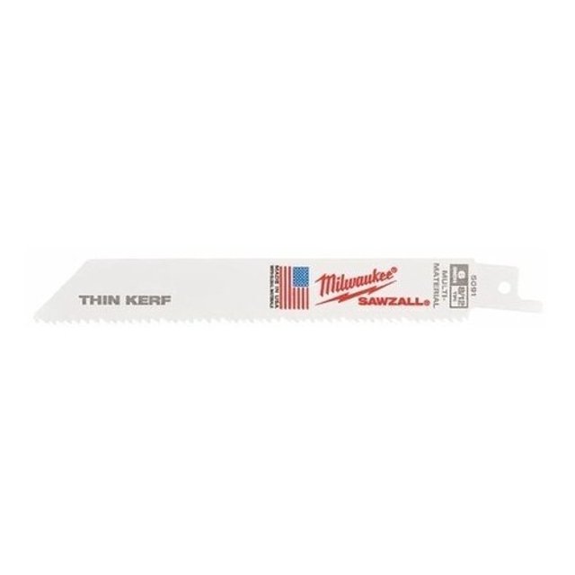 Seguetas Mulitmaterial 6 X 8/12 Para Sable Milwaukee 48005091 Milwaukee 48005091