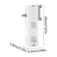 thumbnail image 3 of Aquarium Filter Pump for Fish Tank Submersible Water Circulation and Filtration System with Low Noise, Multi-Stage Filter, 6W-15W, White, 3 of 6