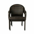 thumbnail image 5 of Balkene Home Rhodos Resin Wicker Stacking Patio Dining Chair - Set of 4, 5 of 11