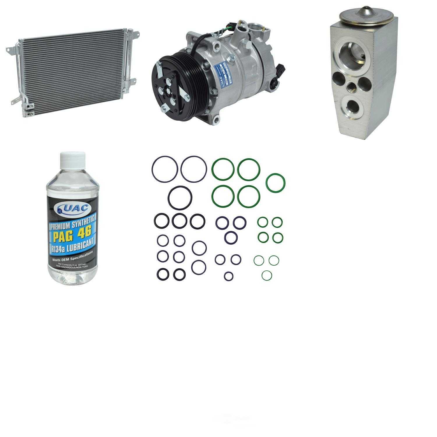 UAC KT 6070A Compressor-condenser Replacement Kit