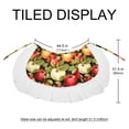 thumbnail image 5 of Fruit Stunning Chiffon Beach Dress with Polyester Straps - Summer Dress for Beach Skirt Look, 5 of 6