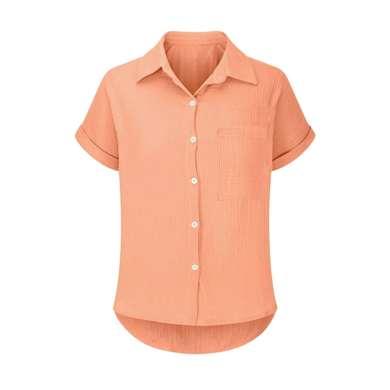 Batwing Sleeve Pocket Patched Blouse, Casual Work T-Shirt, Double