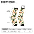thumbnail image 5 of Yiaed Lemon Fruits Vegetables Print Great elasticity Crew Socks Sports socks for Men and Women, 5 of 5