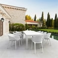 thumbnail image 2 of Compamia Sky Pro 11 Piece Extendable Dining Set White-White, 2 of 6