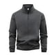 thumbnail image 1 of Kalauyu Men's Jackets Full Zip Lightweight Jacket Casual Soft Warm Coats with Pockets, 1 of 3