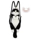 thumbnail image 4 of Mochila de peluche Strade Fareast Limited forma de gato con bufanda rosa, 4 of 5