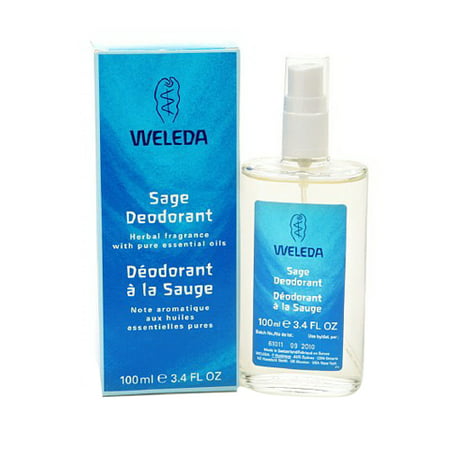 Weleda Sage Deodorant Spray With Pure Essential Oils - 3.4