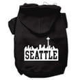 thumbnail image 3 of Pet Dog  Cat Hoodie Screen Printed, "Seattle Skyline", 3 of 10