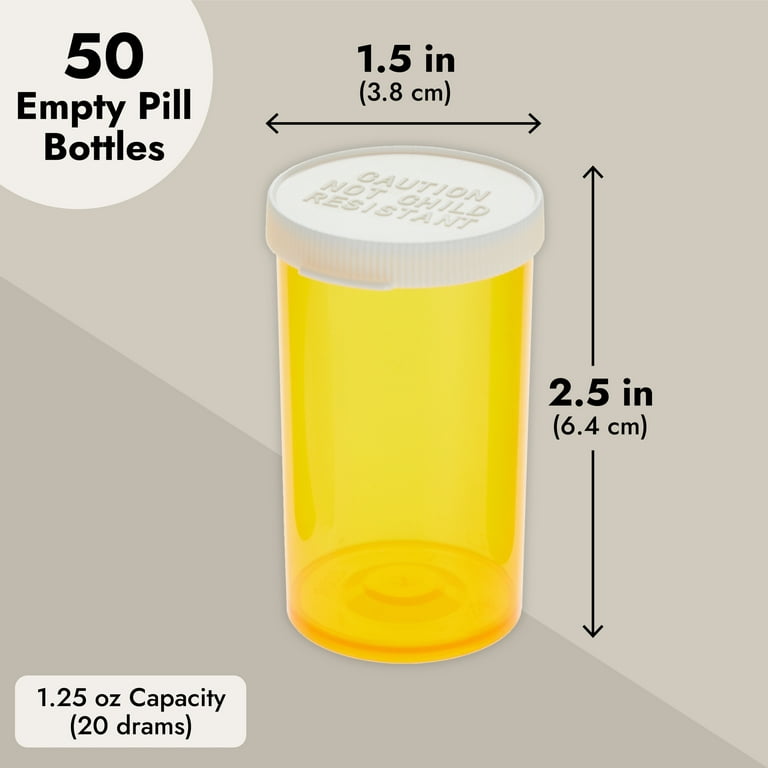 Prescription Pill Bottles: 20+ ways to use empty pill bottles
