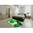 thumbnail image 4 of Ahgly Company Indoor Rectangle Patterned Jade Green Area Rugs, 6' x 9', 4 of 6