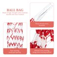 thumbnail image 2 of Miangastore Sac de Rangement pour Balles d'Entraînement Sac en Filet pour Balles de Sport Rouge 1Pcs, 2 of 8