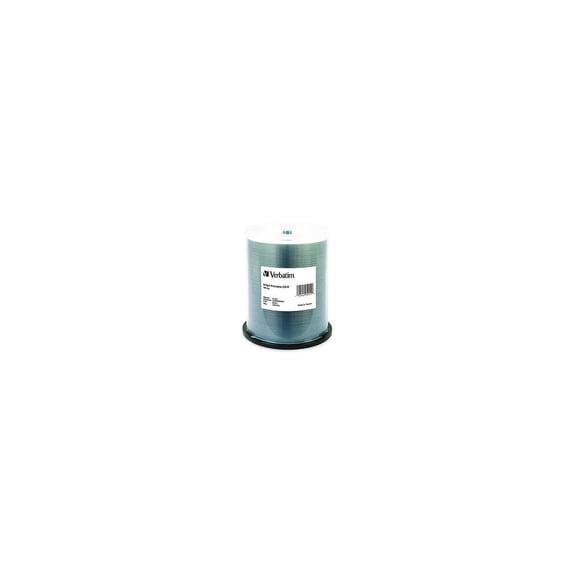 Verbatim CD-R 700MB 52X White Inkjet Printable - 100pk Spindle