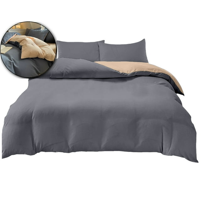 Dvruxg Four Piece Bedding Set for Dormitories – Soft Washed Polyester, Multicolor, Includes Quilt Cover, Fitted Sheet, 2 Pillowcases
