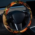 thumbnail image 2 of Hedgehog 14.5 Inch Printing PVC Leather Steering Wheel Cover Auto Accessories, 2 of 6