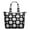 Black White Baseball, variant on Baseball Silhouette Pattern Travel Tote Bags for Women Carry On,Large Weekender Bags for Women Travel,Multi Functional Duffle Bag for Work,Shopping,Sports