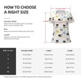 thumbnail image 5 of Naloa Cute Cat Print T-Shirts Short Sleeve V Neck Tees for Women Fashion Tops Trendy Lightweight Soft Casual Summer Outfits Clothes, 5 of 5