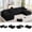 Black, variant on LLappuil Sectional Sofa, Oversized Sectional Couch Convertible Sofa Bed, 6 Seat Corduroy Sofa Couch with Side Pocket for Living Room, No Assembly Beige