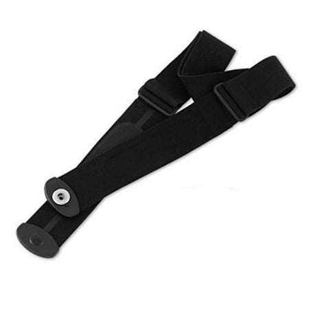 Heart Rate Monitor Chest Strap Replacement w/ button style fastemers Works with Most Common Heart Rate