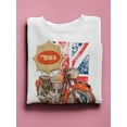thumbnail image 3 of Bsa Motorcycle Co. Sweatshirt Women -BSA Designs, Female Medium, 3 of 4