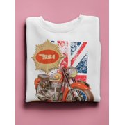 Bsa Motorcycle Co. Sweatshirt Women -BSA Designs, Female 5X-Large