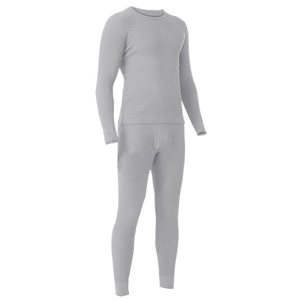 Men's Long Johns Thermal Winter Fleece Lined Cotton Top Bottom
