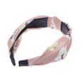 thumbnail image 5 of Unique Bargains 1 Pc Fashion Lily Pattern Headbands for Women Navy Pink, 5 of 6
