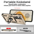 thumbnail image 2 of For Moto G 5G (2025) Case Heavy Duty Military Grade Protection,Camera Lens Slide Protection & 360°Rotate Magnetic Car Mount Holder Kickstand Rugged Shockproof Drop Hard Shell,Gold, 2 of 9