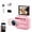 Pink, variant on Flip Screen 1080P Magnetic Detachable Action Camera, 2in Touch Screen 48MP Wireless Vlog Camera for Cycling & Outdoor Recording(Black)