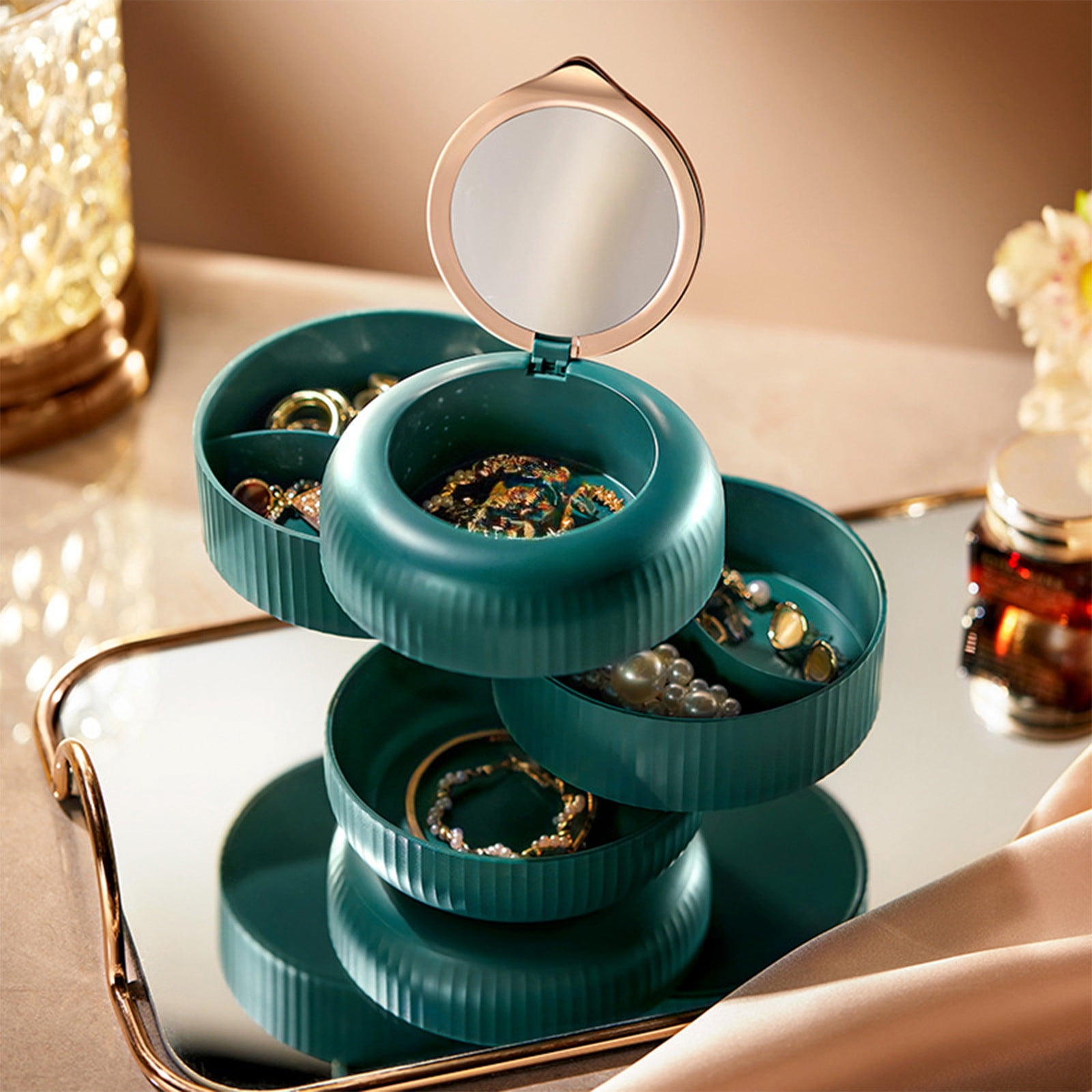 Boîte Rangement Boucles D’oreilles - Organiseur Transparent Pratique