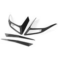 thumbnail image 4 of 4pcs Rear Taillight Decorative Cover ABS Carbon Fiber Style Paste Installation Replacement For   10th 16-19, 4 of 8