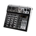 thumbnail image 1 of audio mixer,portable dj audio mixer sound board console,4 channel stereo digital sound mixing console,professional audio mixer sound board console,gaming podcast dj studio sound CUTICAT mezclador de audio, 1 of 8