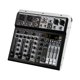 thumbnail image 1 of audio mixer,portable dj audio mixer sound board console,4 channel stereo digital sound mixing console,professional audio mixer sound board console,gaming podcast dj studio karaoke sound perfke mezclador de audio, 1 of 9