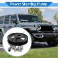 thumbnail image 2 of Power Steering Pump for Jeep Wrangler 2007-2011 Aluminum Alloy SNo.52059899AE/53032956AA with Pulley, 2 of 6