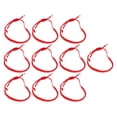 thumbnail image 5 of KAKOWELY Bracelet à Ficelle Rouge 10 Pcs Bracelet Tressé à la Main Bracelet à Corde Réglable Bracelet Décoratif Cordes Rouges 9.84"X0.24"X0.08 Pouces, 5 of 5