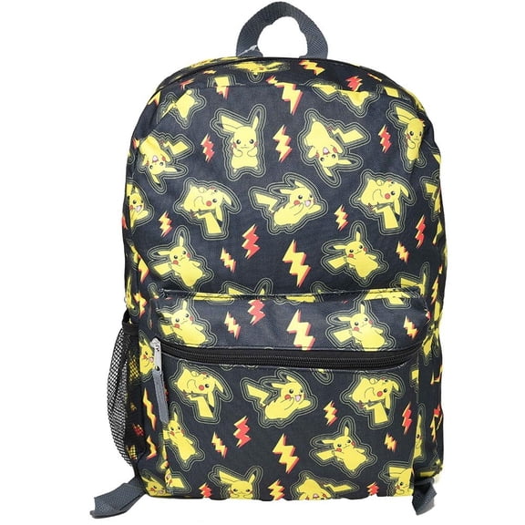 Pokemon "Pikachu" All Over Print 16" Backpack