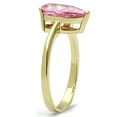thumbnail image 4 of Womens Gold Ring 316L Stainless Steel Anillo Color Oro Para Mujer Ninas Acero Inoxidable with AAA Grade CZ in Rose Anaiah, 4 of 4